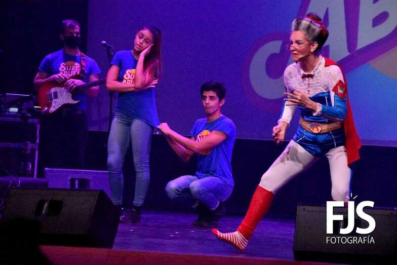 El espectáculo musical se representó este mediodía en el Teatro de Telde/Francisco Javier Santana.